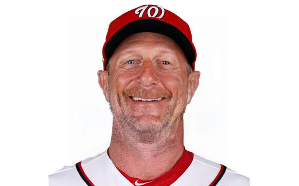 Sí, es Max Scherzer dentro de algunos años