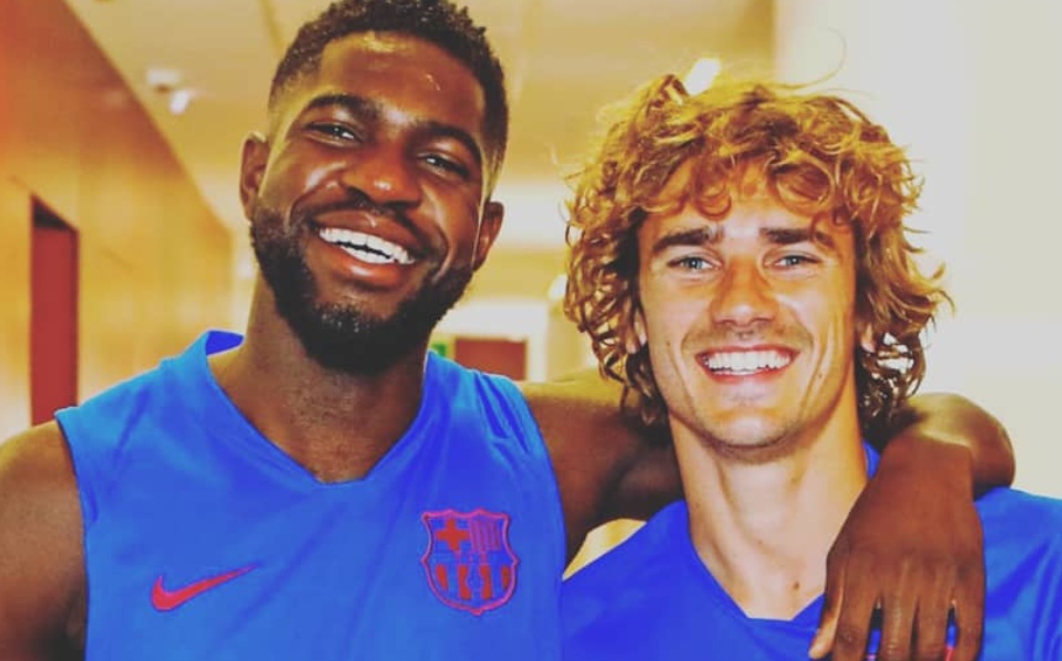 Antoine Griezmann y Samuel Umtiti los actores de Stranger Things.
