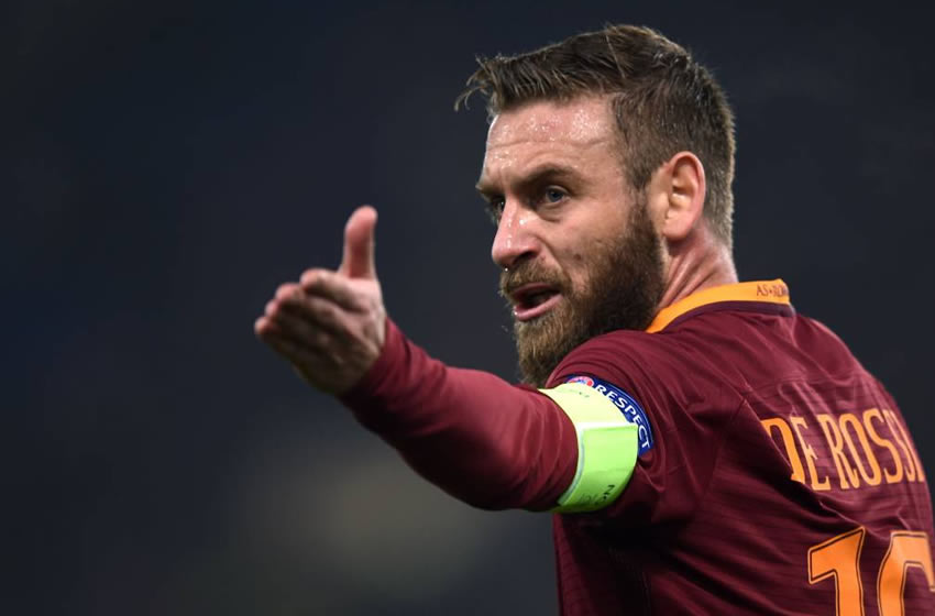 Daniele de Rossi estaría cerca de Boca Juniors. AFP