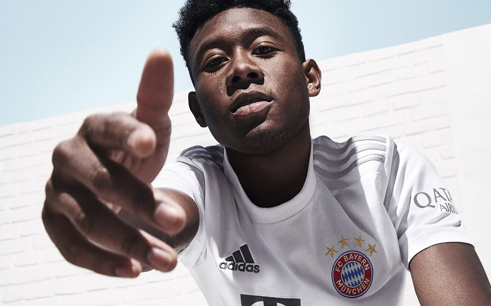 Uniforme de visitante del Bayern Munich para la Temporada 2019-2020