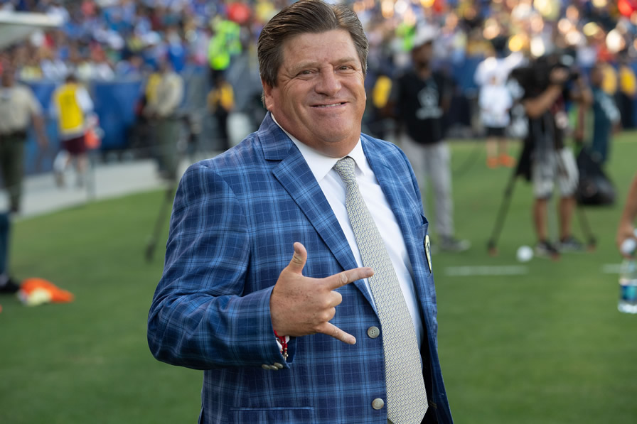 Miguel Herrera buscará su tercer título de Liga con las Águilas. (Foto. Mexsport)