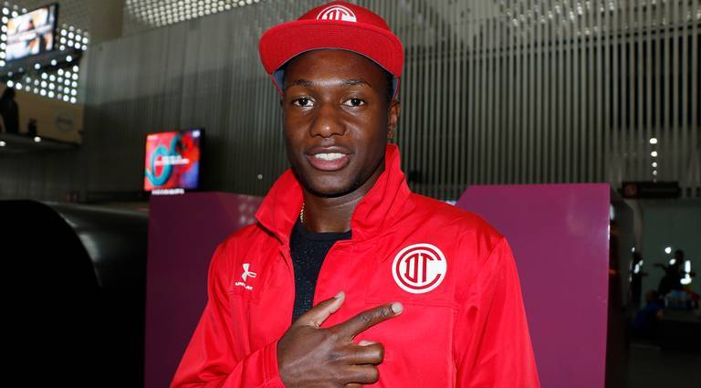 Anpibal Chalá, mediocampista del Toluca. (Foto: @TolucaFC)