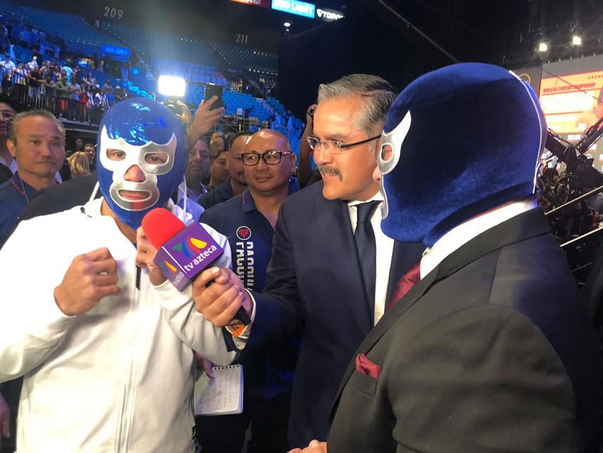 Dos Leyendas se encontraron en Las Vegas.