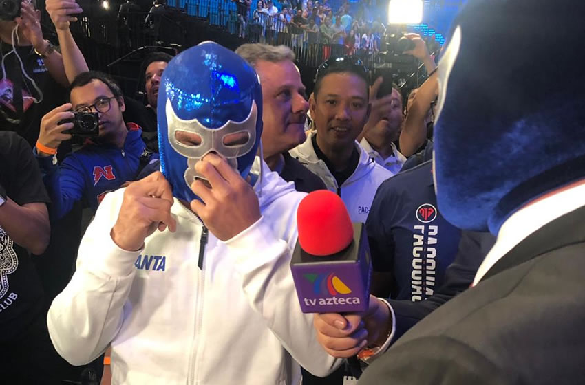 Dos Leyendas se encontraron en Las Vegas.