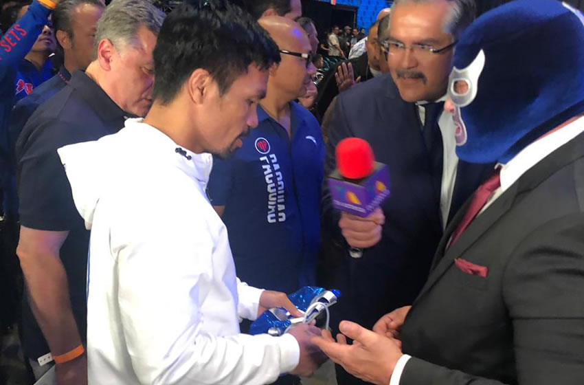 Dos Leyendas se encontraron en Las Vegas.