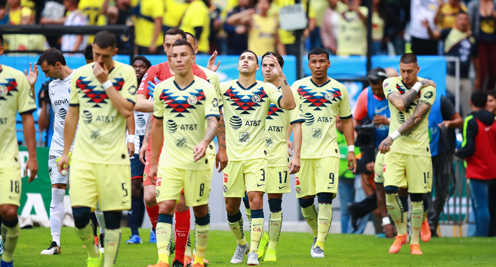 América vs Monterrey, Jornada 1.