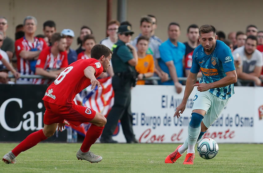 Héctor Herrera ya hizo su debut con la camiseta del Atlético de Madrid. Foto: @Atleti