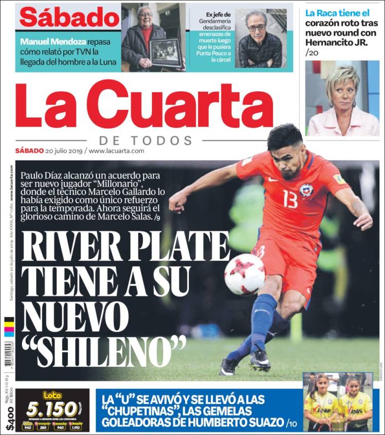 El Papelón 20 07 2019 Las Mejores Portadas Deportivas Galería