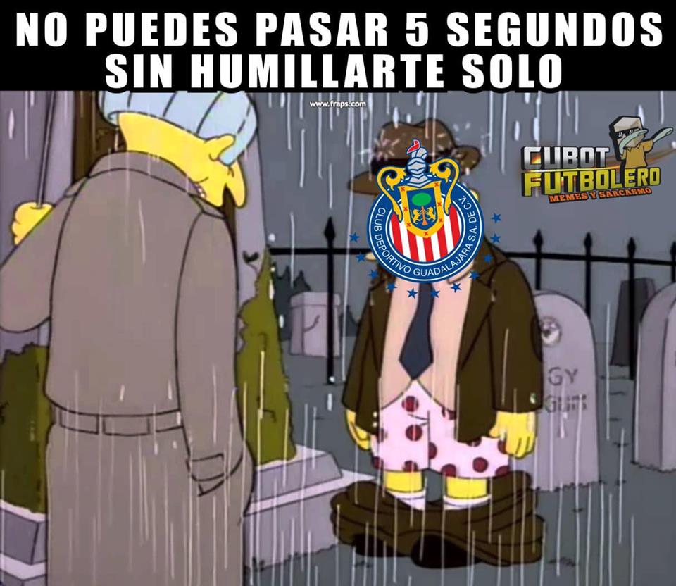¡Ay Chivas! No dejas de ser la vergüenza para los memes.