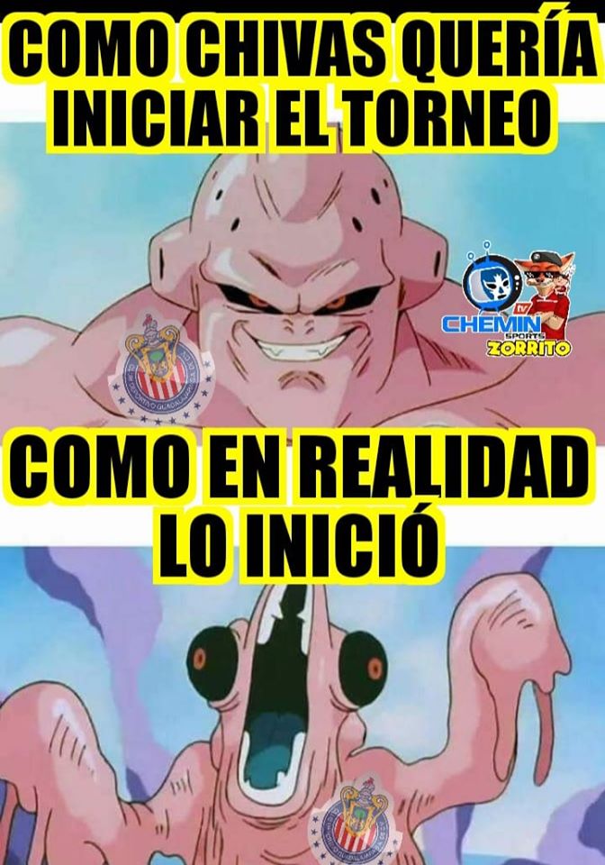 ¡Ay Chivas! No dejas de ser la vergüenza para los memes.