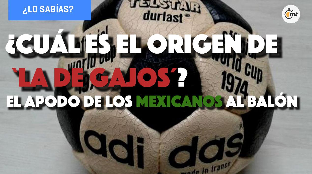 ¿De dónde viene el apodo de ´la de gajos´ al balón de futbol?