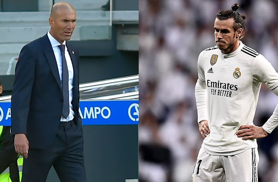 ¡Distanciados! Zidane y Bale.