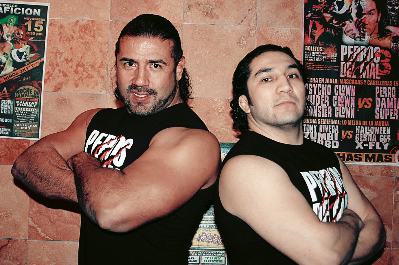 Hector Garza un gran amigo del Hijo del Perro Aguayo.