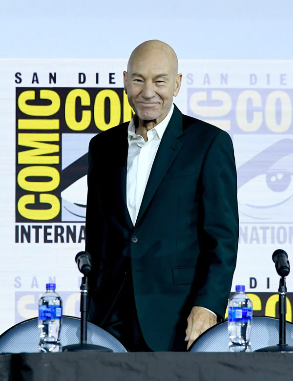 Patrick Stweart participó en el panel de Star Trek: Picard. (Foto: EFE)