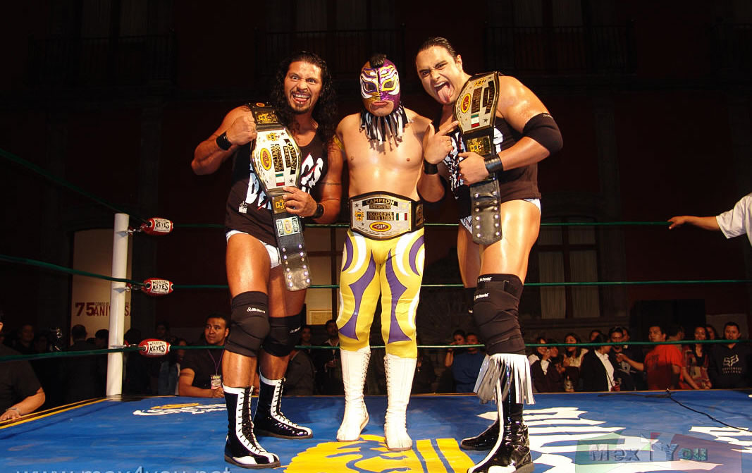 Terrible y Texano fueron parte de la agrupación en el CMLL.