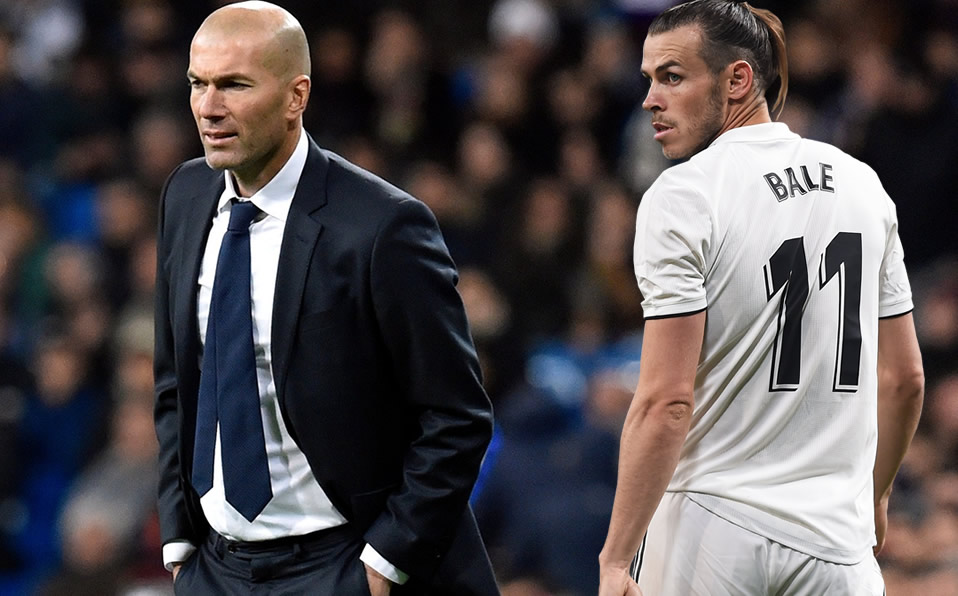 Zinedine Zidane vs Gareth Bale (AFP)