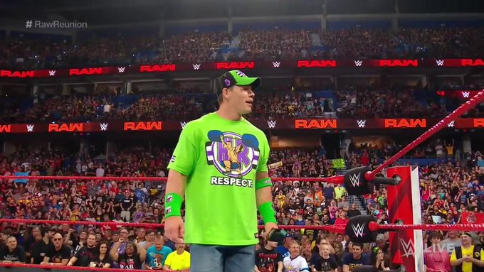 John Cena abrió el show y dio la bienvenida. (Foto: WWE)