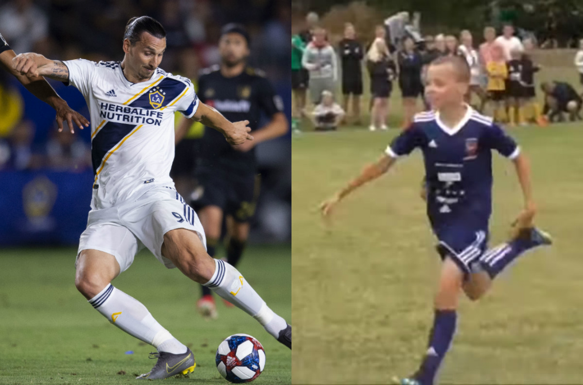 Vincent Ibrahimovic, hijo de Zlatan Ibrahimovic.
