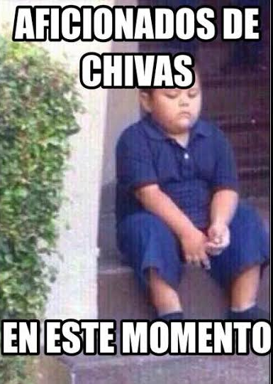 Los acompañamos en la desgracia (y en las burlas), queridos Chivahermanos. Aquí los memes.