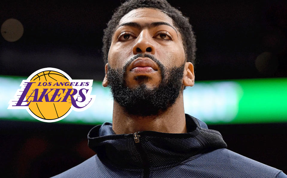 Anthony Davis unirá fuerzas con LeBron James en Los Angeles Lakers.