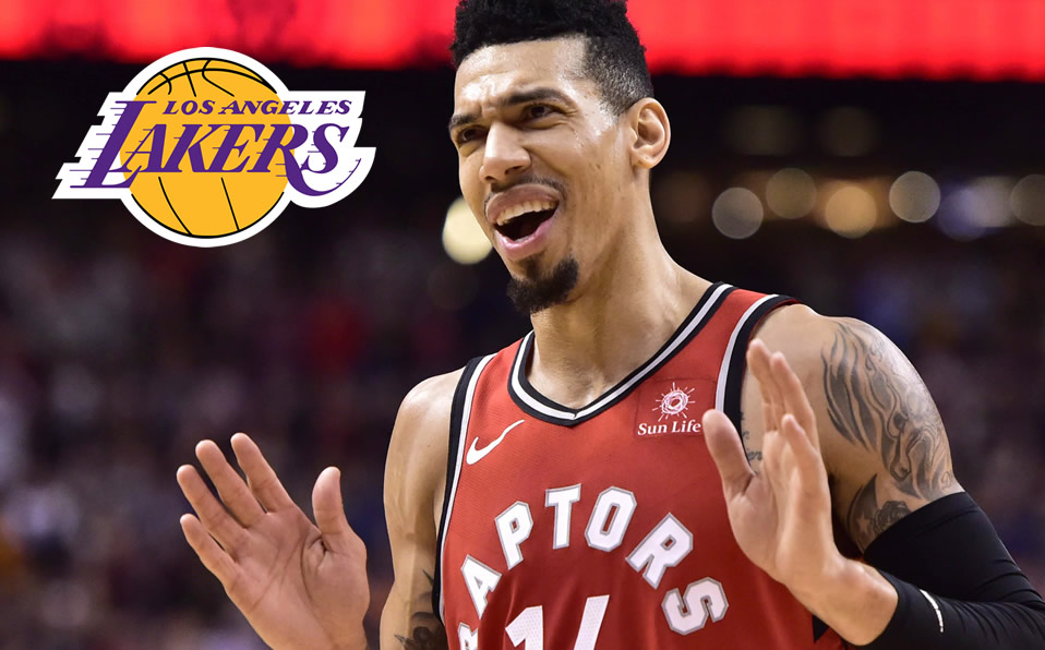 Danny Green, también Campeón de la NBA con Toronto, se mudará a L.A. con los Lakers.