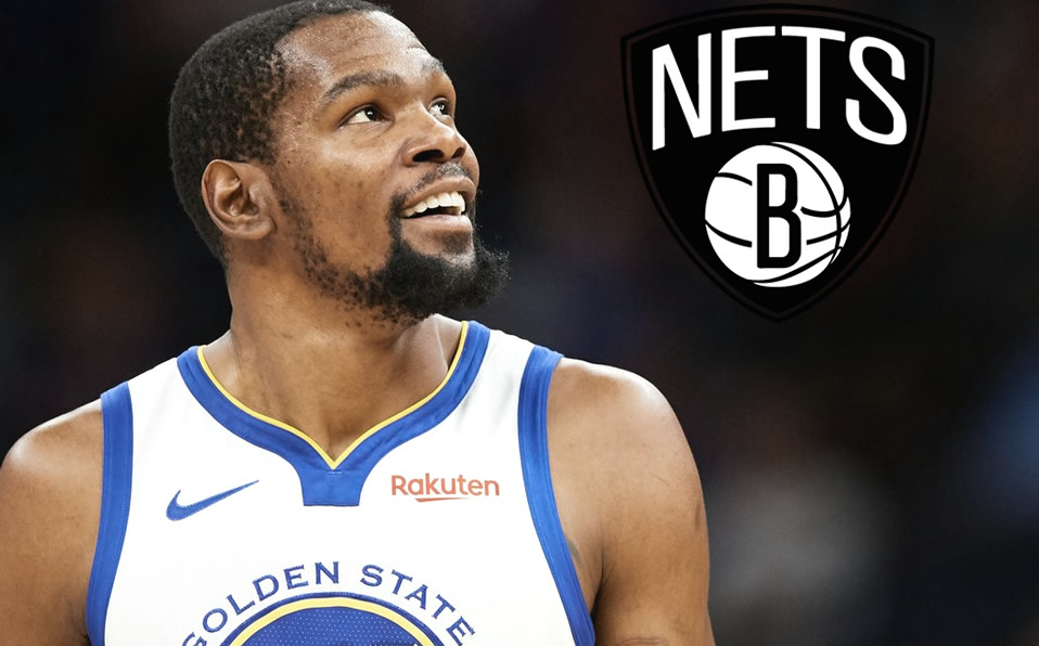 Kevin Durant "mandó a volar" a los Warriors y ahora será la megaestrella de los Brooklyn Nets.