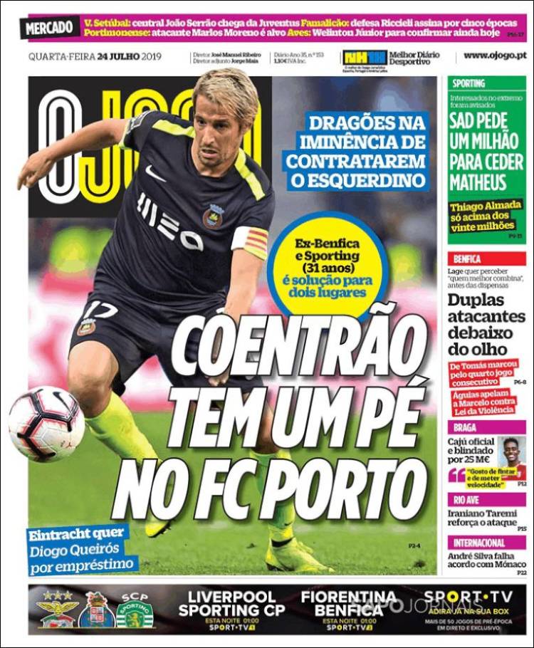 O Jogo de Portugal.