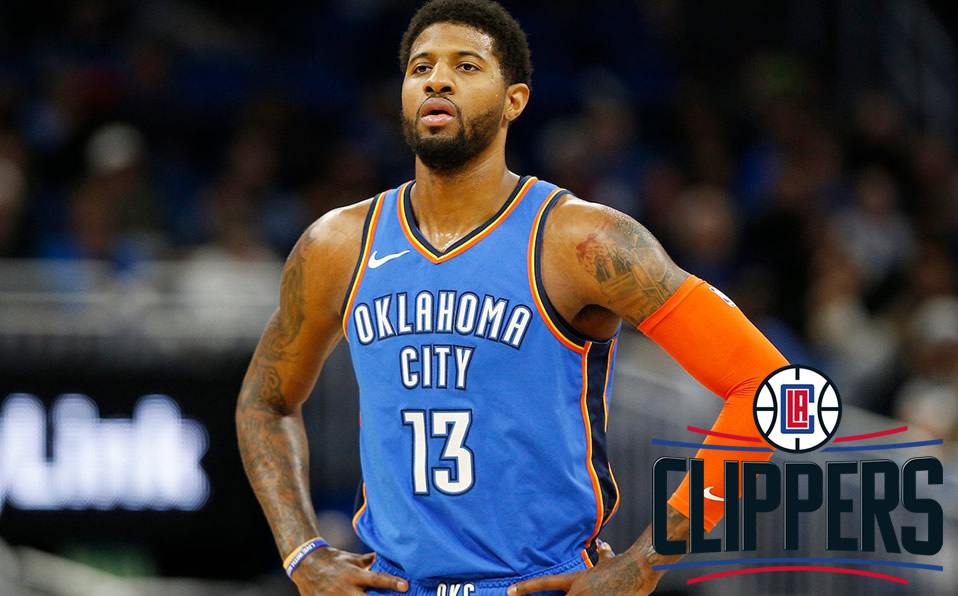 Paul George llega a California, pero del lado de los Clippers junto a Kawhi.