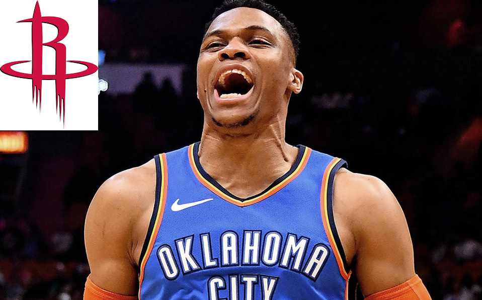 Russell Westbrook se despidió de su amado Thunder para ahora hacer equipo con James Harden en Houston.