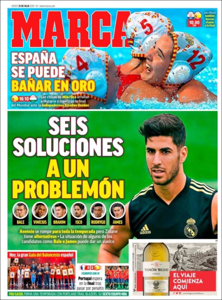 Las mejores portadas deportivas del mundo.