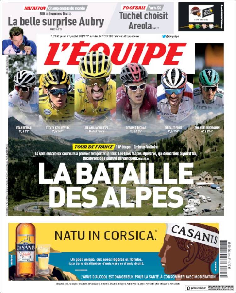 Las mejores portadas deportivas del mundo.