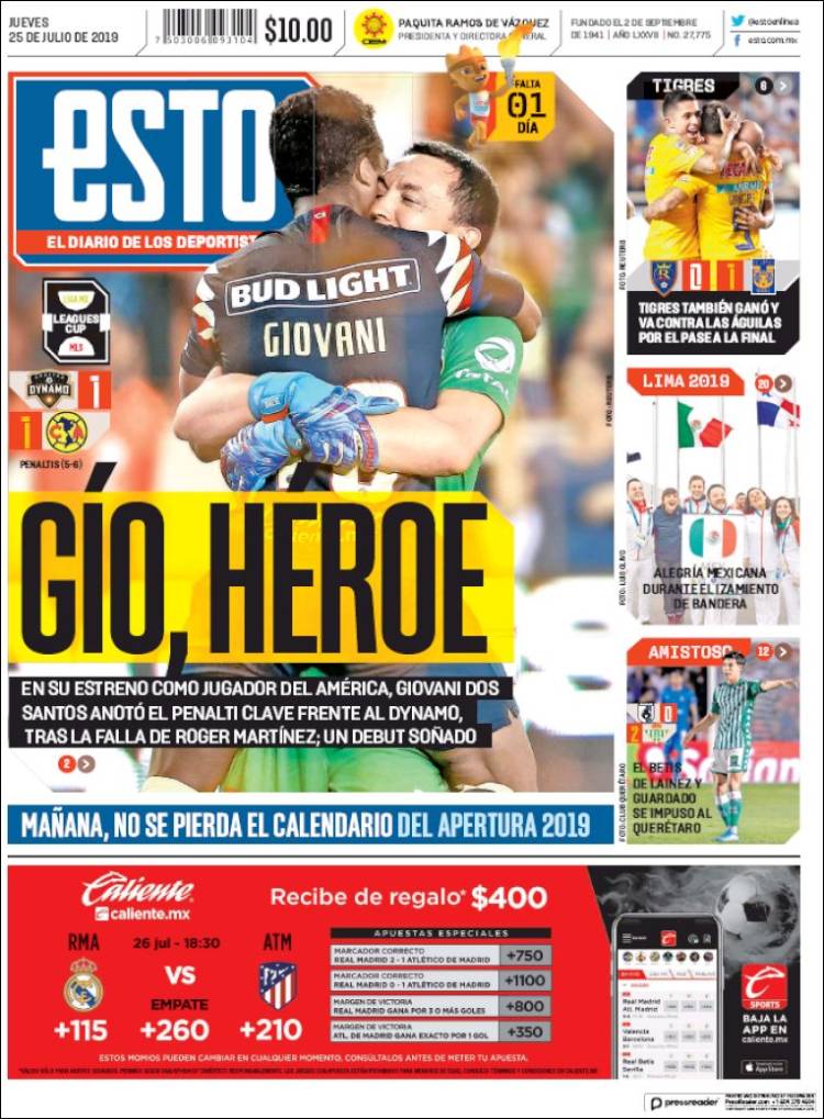 Las mejores portadas deportivas del mundo.