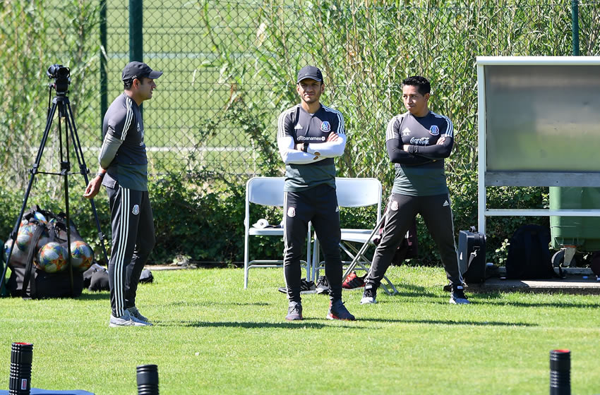 Jaime Lozano encabezó el entrenamiento del Tri que participa en los Juegos Panamericanos. Imago7
