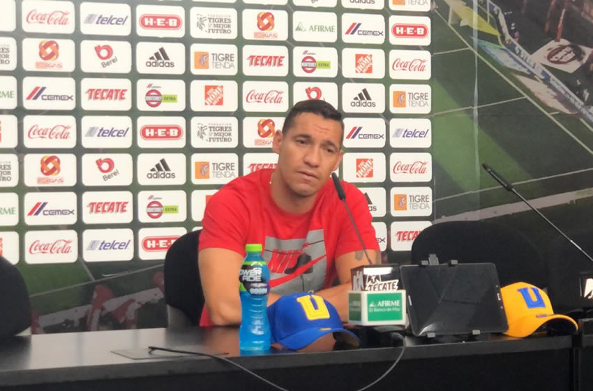 Jesús Dueñas no entrenó y se perderá el juego ante Chivas. Foto: MT