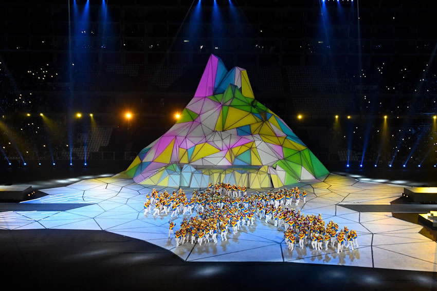 Las mejores postales de la inauguración de los Juegos Panamericanos 2019. (Imago7)