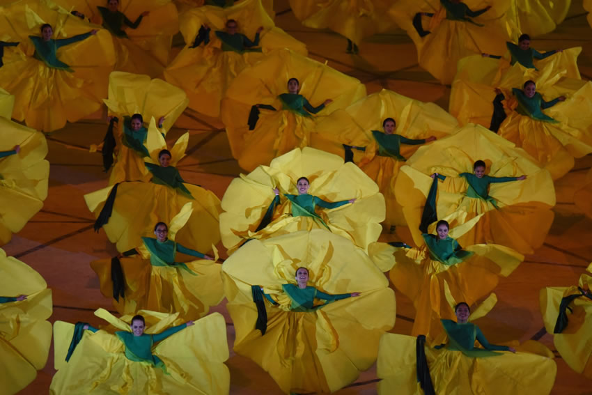 Las mejores postales de la inauguración de los Juegos Panamericanos 2019. (Imago7)