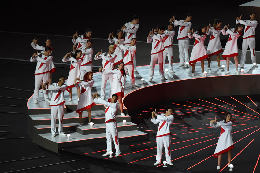 Las mejores postales de la inauguración de los Juegos Panamericanos 2019. (Imago7)