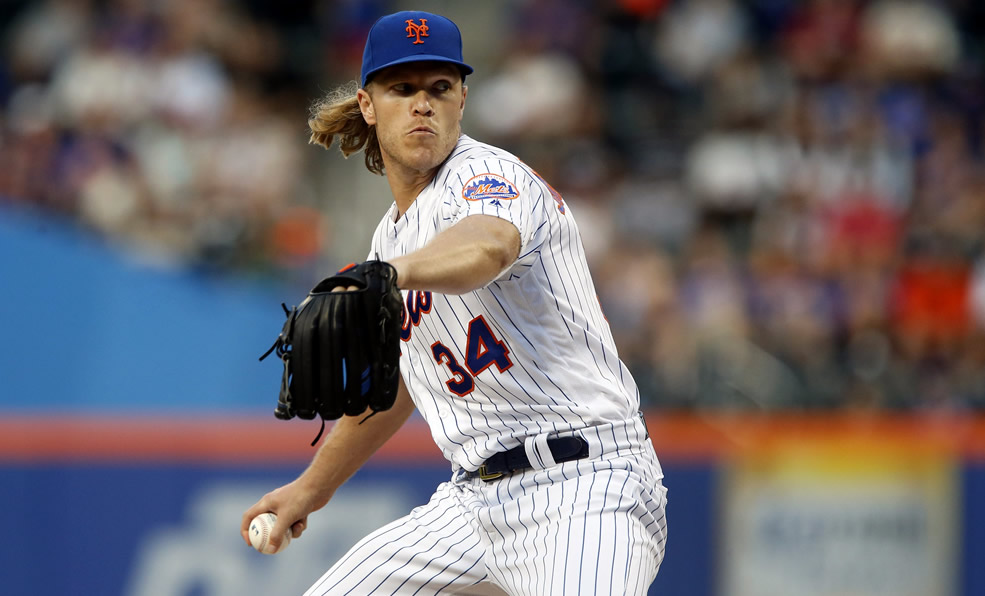 Apenas con cinco años lanzando en Ligas Mayores, Thor se ha vuelto un as con los Mets. (Foto: @BR_MLB)