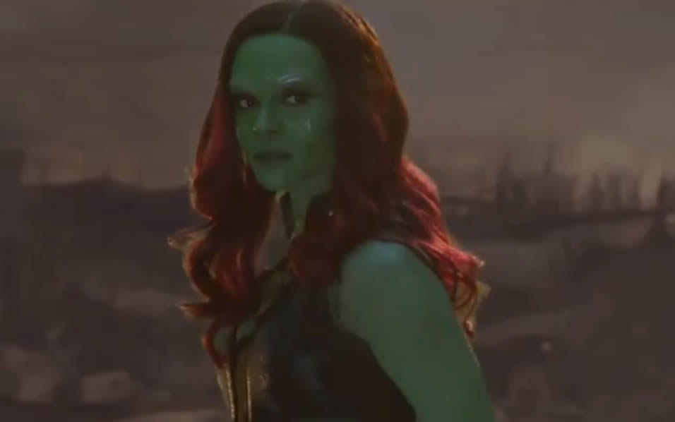 Muchos no estaban seguros si Gamora había sido eliminada por el chasquido de Iron-Man. (Foto: @Avengers)