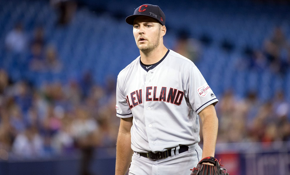 Bauer está cumpliendo su séptima campaña con los Indians. (Foto: @mlbtraderumors)