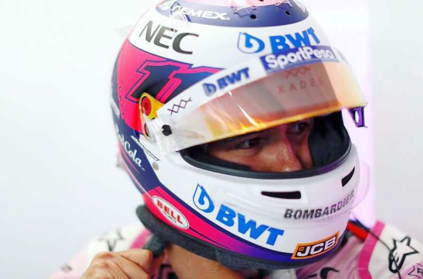Checo salió por la puerta de atrás en el GP de Alemania. (Checo)