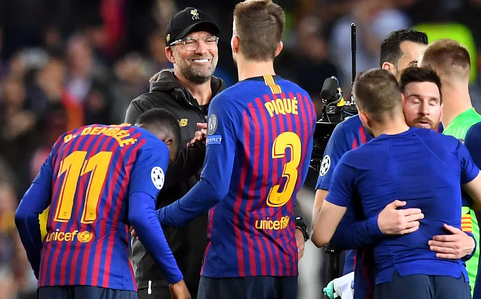Jürgen Klopp vs Barcelona (Getty)