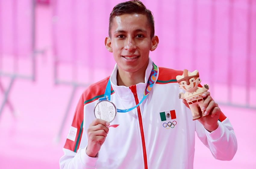 El subcampeón mundial Brandon Plaza se quedó con la medalla de plata. (Conade)
