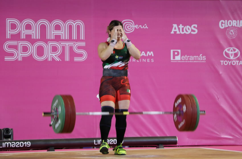 Fuentes se proclama subcampeona al cargar 250 kilogramos. (Foto: Conade)