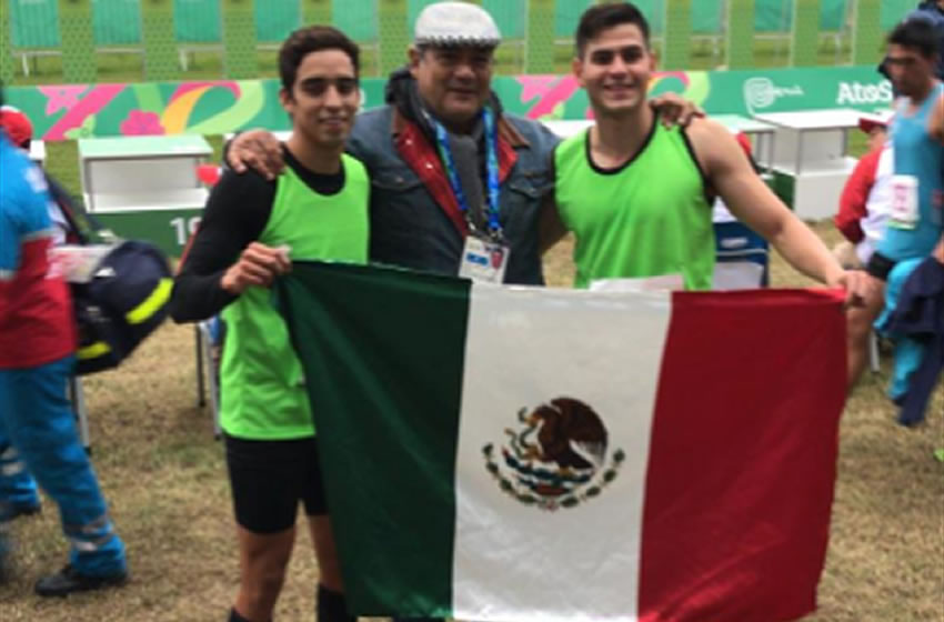 Jose Silva y Duilio Carrillo obtuvieron mil 485 puntos. (Foto: Conade)