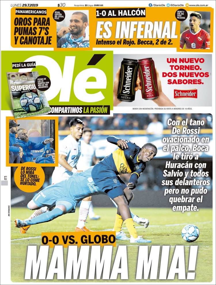 Olé de Argentina.