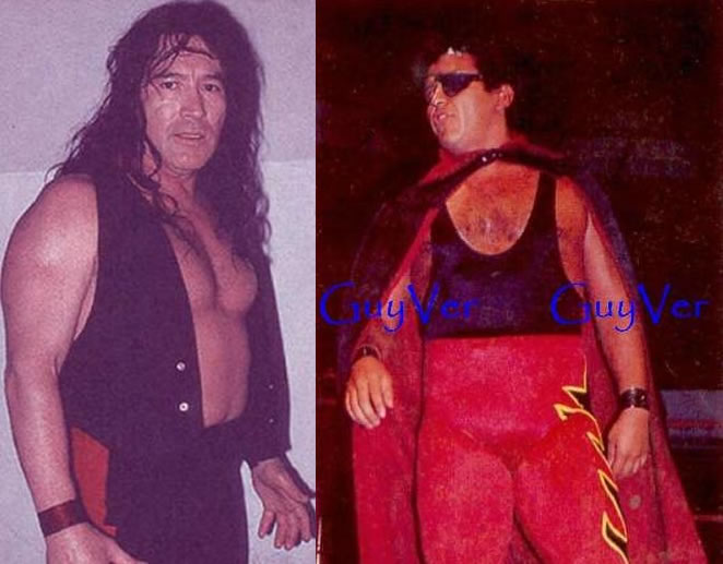 Triplemanía IX: Sangre Chicana y Pirata Morgan perdieron ante el Cobarde. (Foto: Lucha Wiki y Guy Ver)