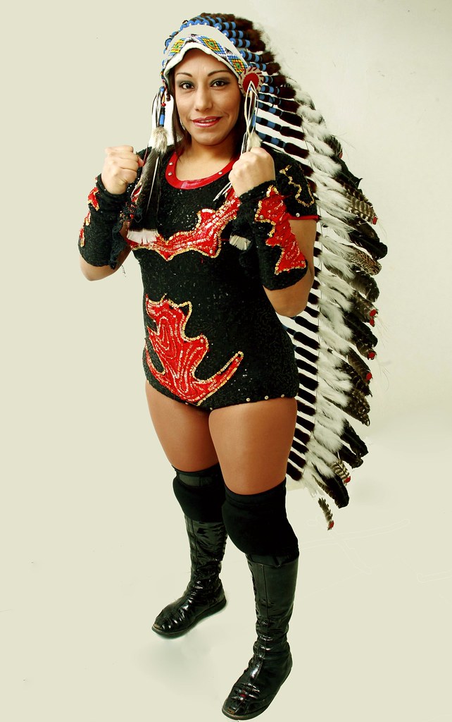 Triplemanía XVI: Mary Apache cayó a manos de su hermana Faby Apache. (Foto: AAA)