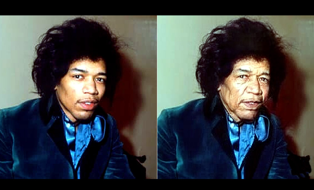 Jimi Hendrix: Murió el 18 de septiembre de 1970 por ahogamiento con su propio vómito; combinó vino y somníferos.