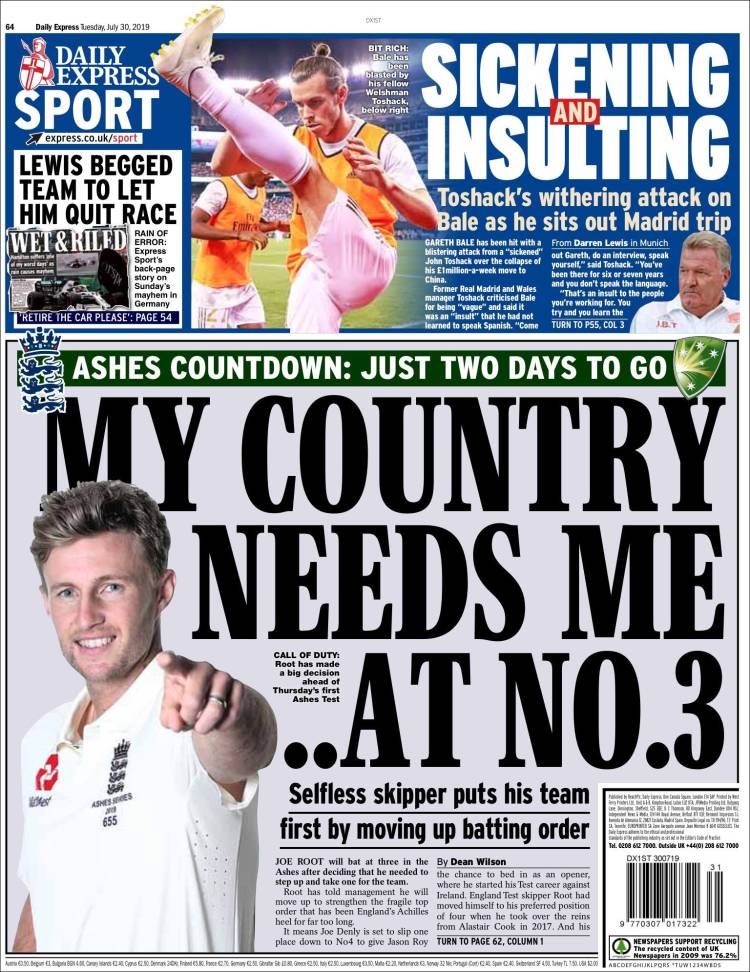 Express Sport de Reino Unido.